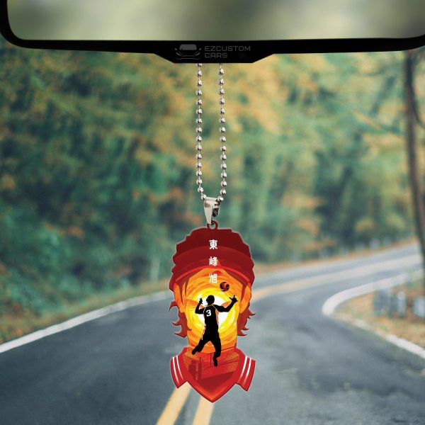 haikyuu car accessories anime car ornament spiker azumane uciab