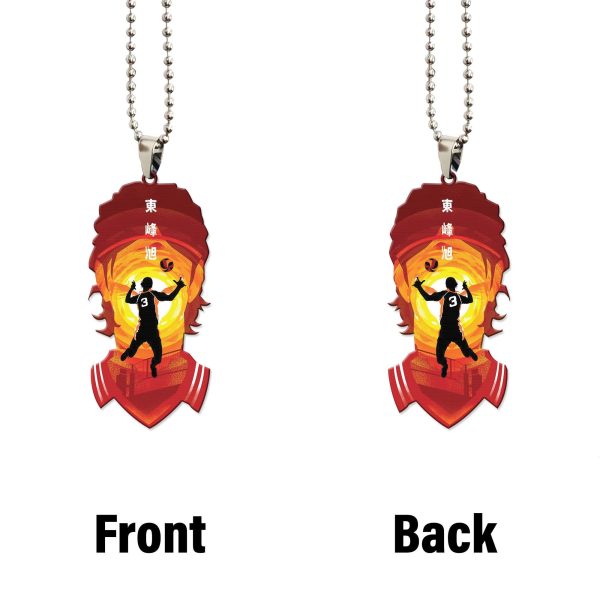 haikyuu car accessories anime car ornament spiker azumane zsgyv
