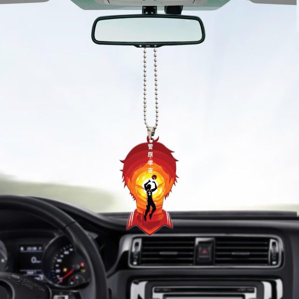 Haikyuu Car Accessories Anime Car Ornament Vice Captain Koshi