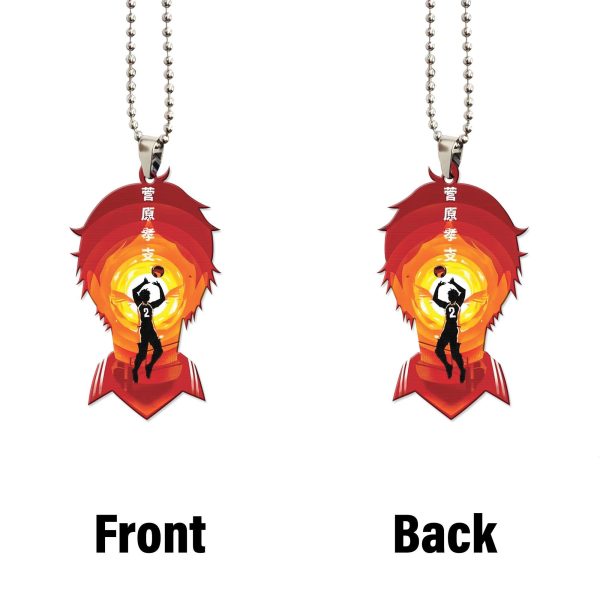 Haikyuu Car Accessories Anime Car Ornament Vice Captain Koshi