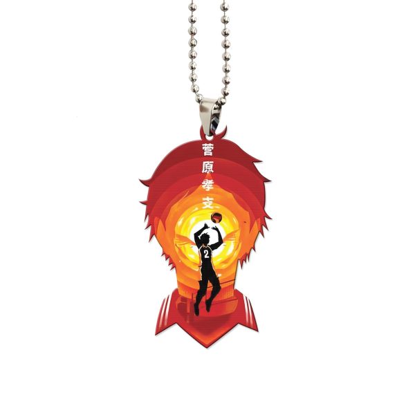 haikyuu car accessories anime car ornament vice captain koshi ighkx