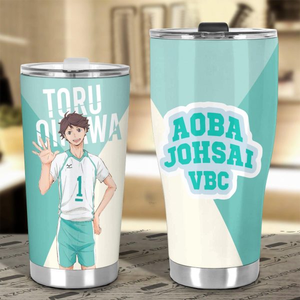 haikyuu car accessories anime car tumbler cup oikawa tooru knre5