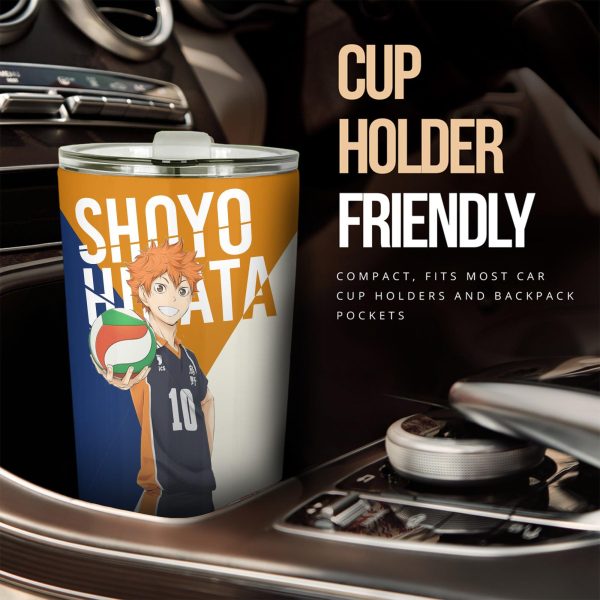 Haikyuu Car Accessories Anime Car Tumbler Cup Shoyo Hinata