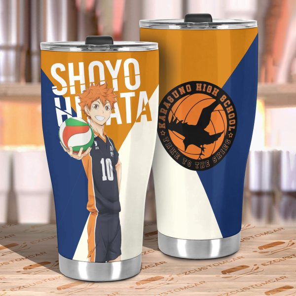 haikyuu car accessories anime car tumbler cup shoyo hinata yjpjm