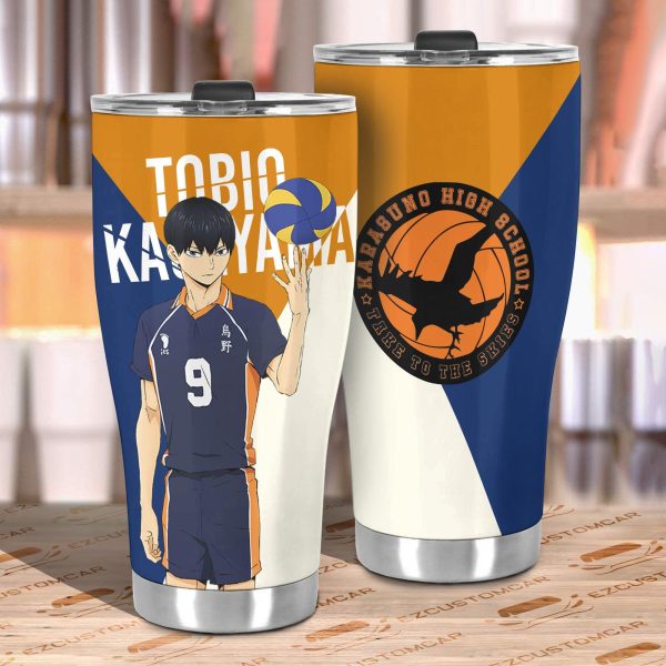 haikyuu car accessories anime car tumbler cup tobio kageyama nqc5m
