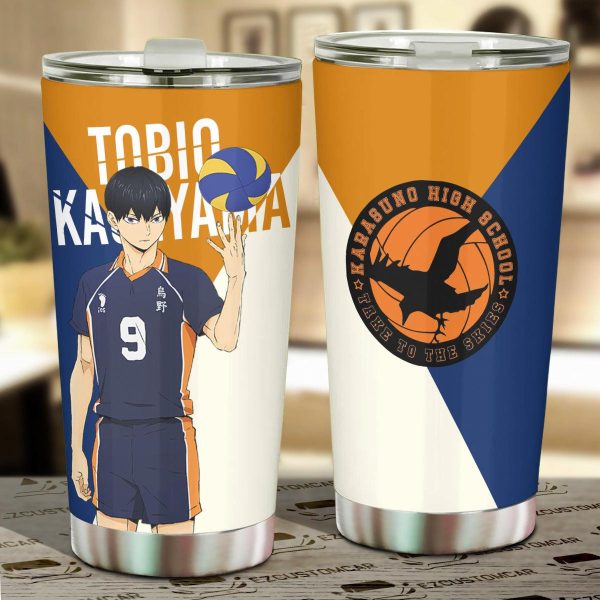 Tobio Car Tumbler Cup Custom Anime Haikyuu Car Accessories