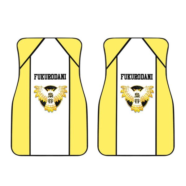 haikyuu car floor mats fukurodani ckadv