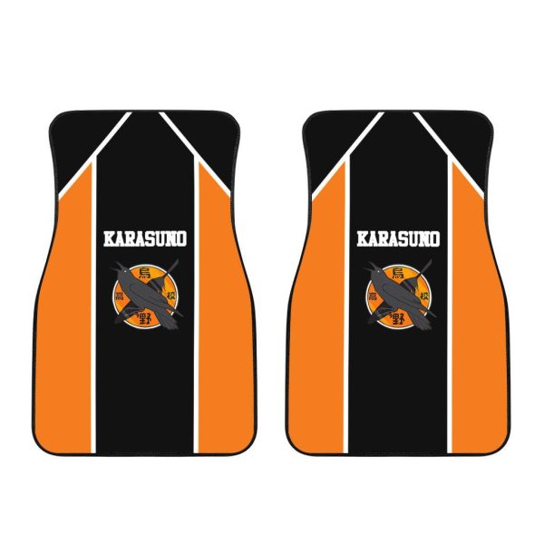 haikyuu car floor mats karasuno lngdd