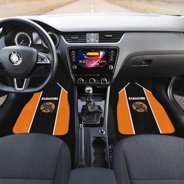 haikyuu car floor mats karasuno wrjbb