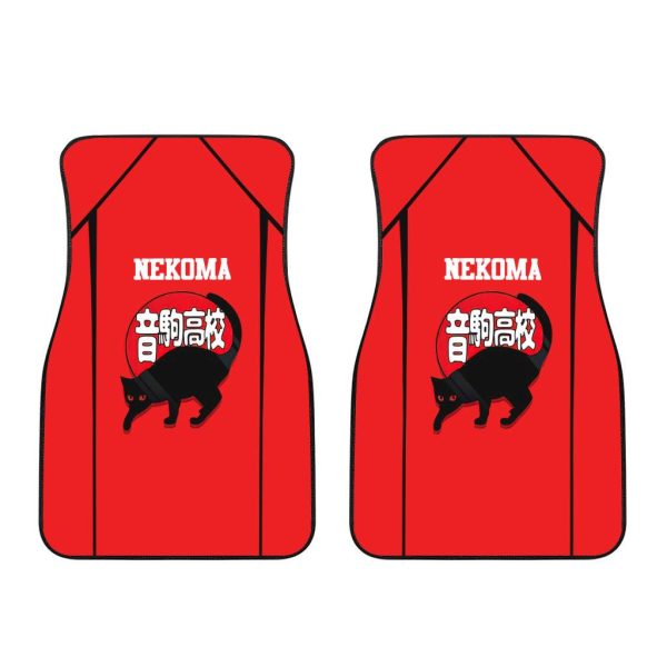 haikyuu car floor mats nekoma nbfiz