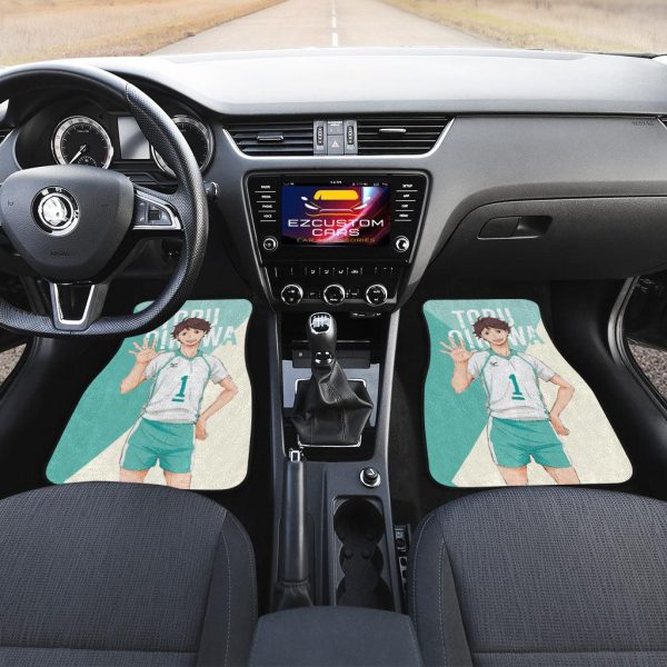 haikyuu car floor mats oikawa tooru tkks2