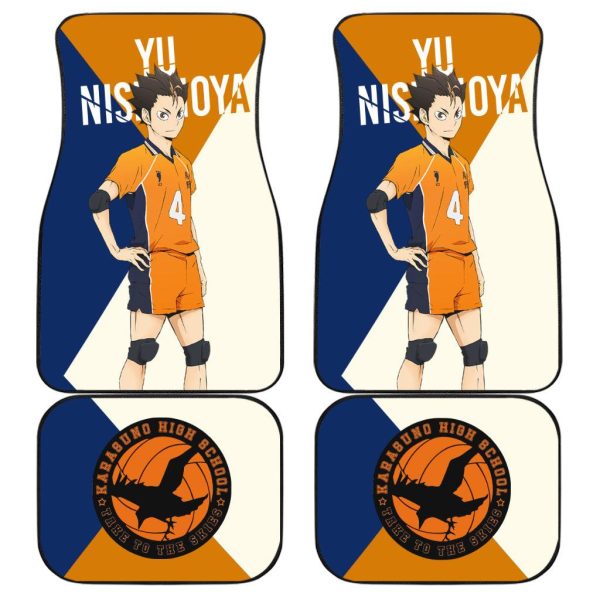 Nishinoya Haikyuu Car Mats Volleyball