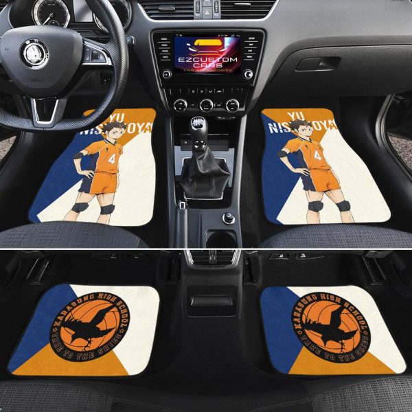 haikyuu car floor mats yu nishinoya swxxj