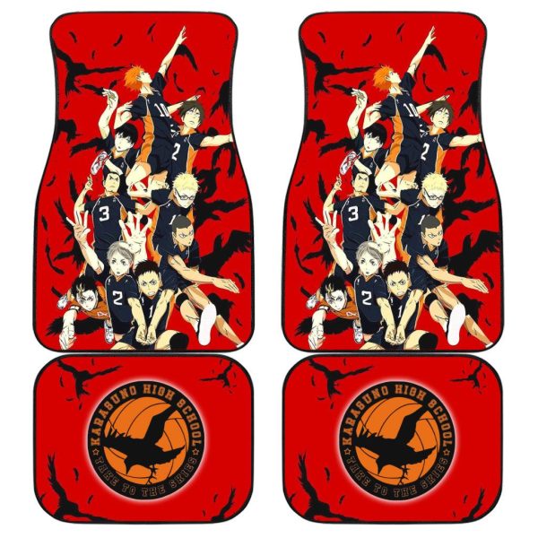 Haikyuu Car Floor Mats Karasuno