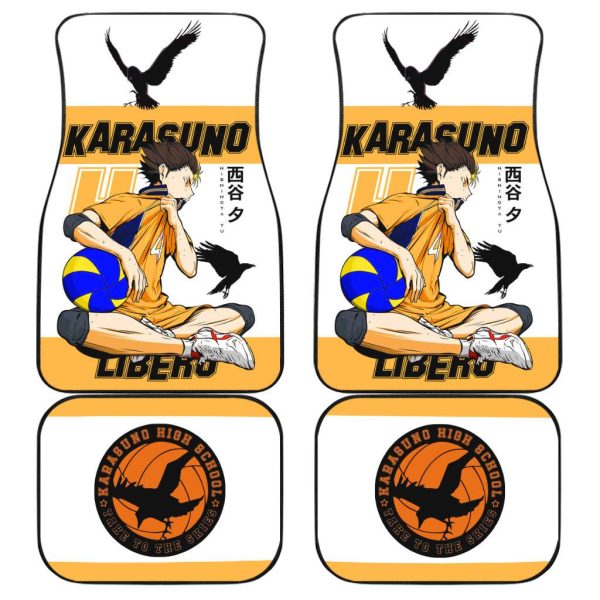Nishinoya Haikyuu Car Mats Volleyball