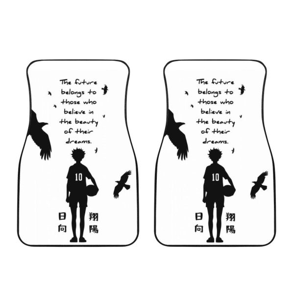Haikyuu ShÅyÅ Hinata Car Floor Mats Custom Volleyball Anime Car Accessories