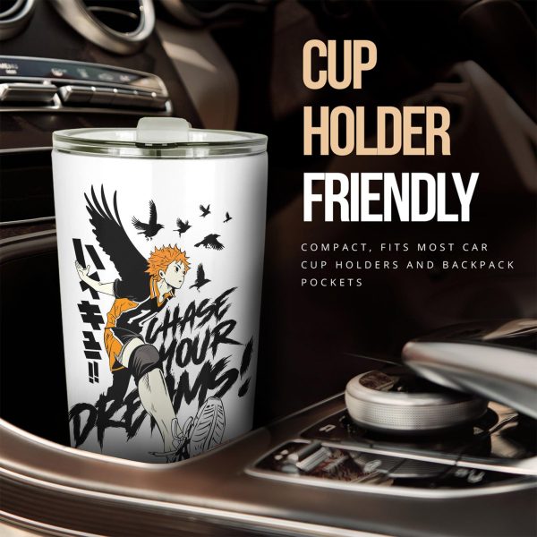 haikyuu shy hinata car tumbler cup anime car accessories xc82u