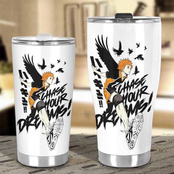 haikyuu shy hinata car tumbler cup anime car accessories zju0n