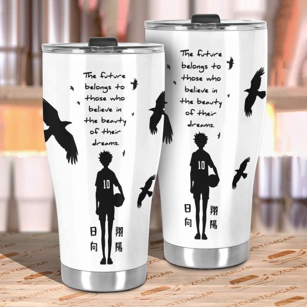 haikyuu shy hinata car tumbler cup custom volleyball anime car accessories pcj1p