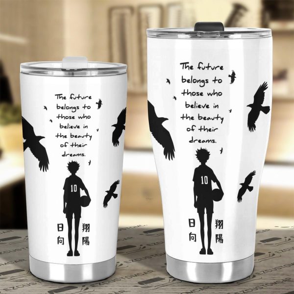 haikyuu shy hinata car tumbler cup custom volleyball anime car accessories tykjv