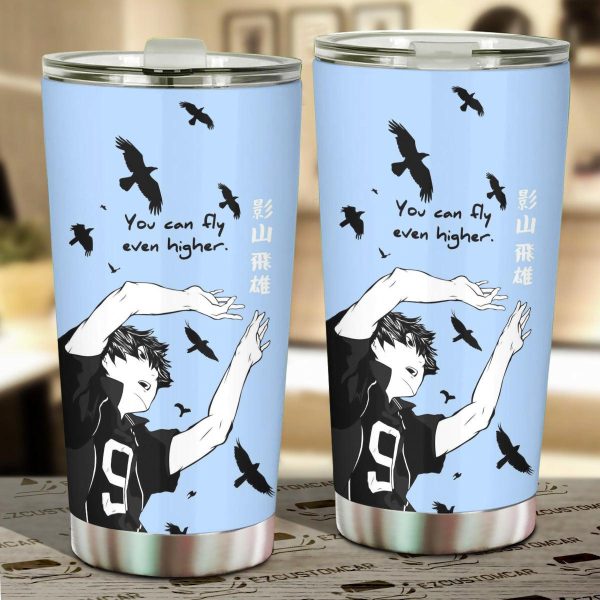 Kageyama Tobio Car Tumbler Cup Custom Haikyuu Anime Car Accessories