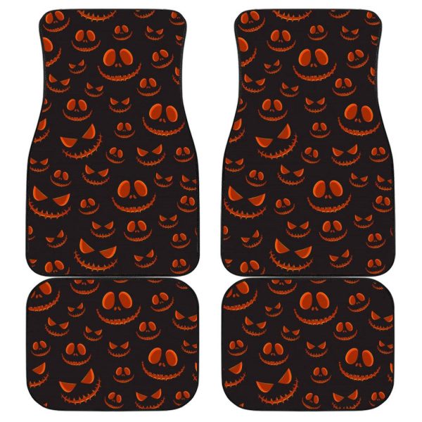 Halloween Car Accessories Custom Car Floor Mats Halloween Horror Pumpkin Jack