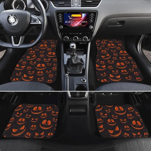 halloween car accessories custom car floor mats halloween horror pumpkin jack yqisn