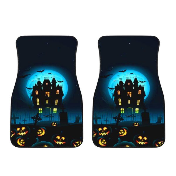 Halloween Car Accessories Custom Car Floor Mats Halloween House