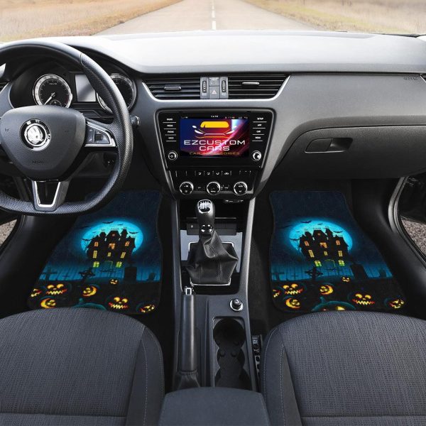 halloween car accessories custom car floor mats halloween house qytl8