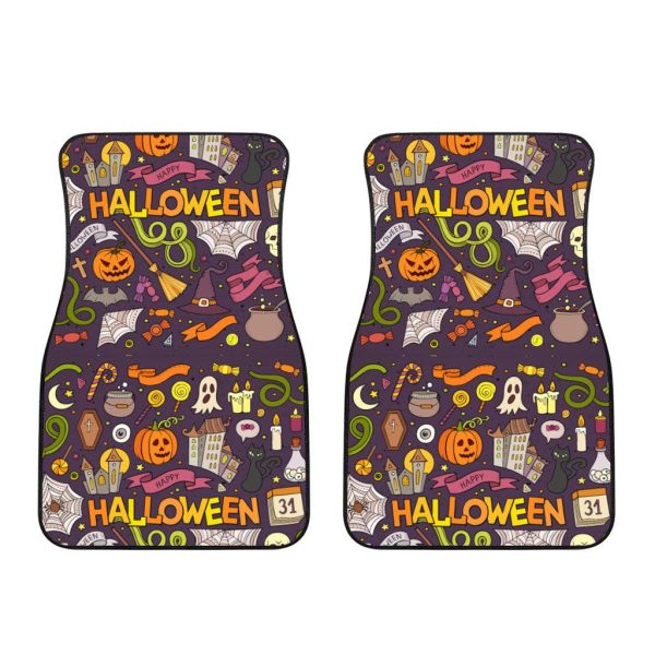 Halloween Car Accessories Custom Car Floor Mats Halloween Party