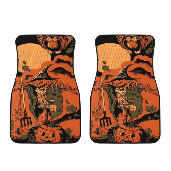 halloween car accessories custom car floor mats halloween skull and pumpkin vjqxl