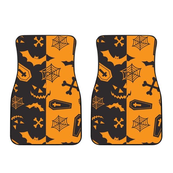 Halloween Car Accessories Custom Car Floor Mats Halloween Variety Pattern