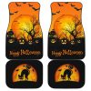 Halloween Car Accessories Custom Car Floor Mats Happy Halloween