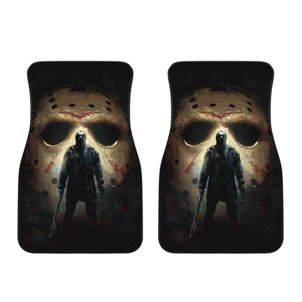 halloween car accessories custom car floor mats jason voorhees cj0bn