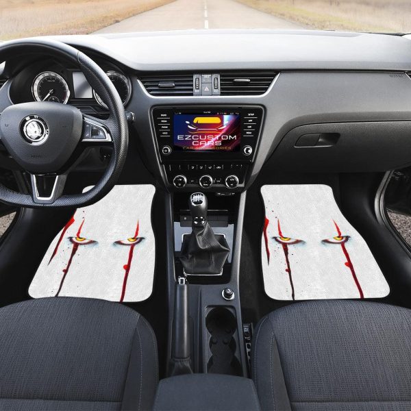 halloween car accessories custom car floor mats pennywise i9hzf