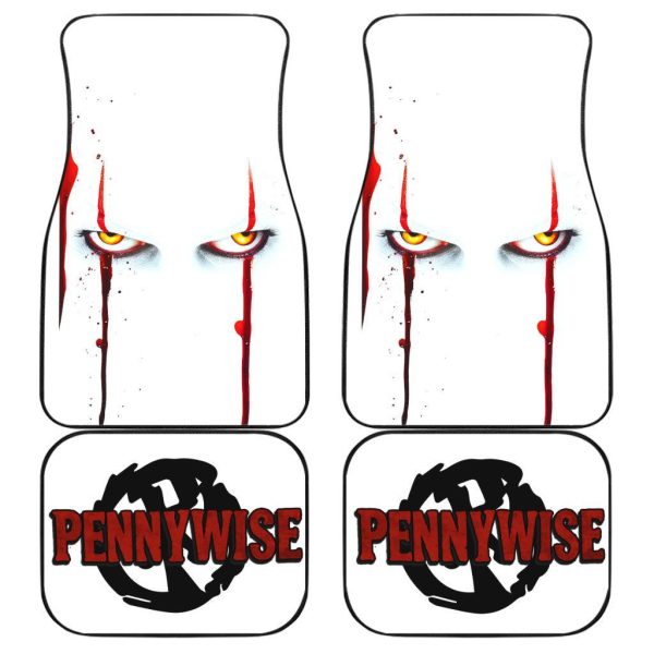 Halloween Car Accessories Custom Car Floor Mats Pennywise