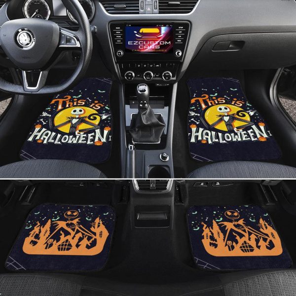 halloween car accessories custom car floor mats this is halloween ic7wu