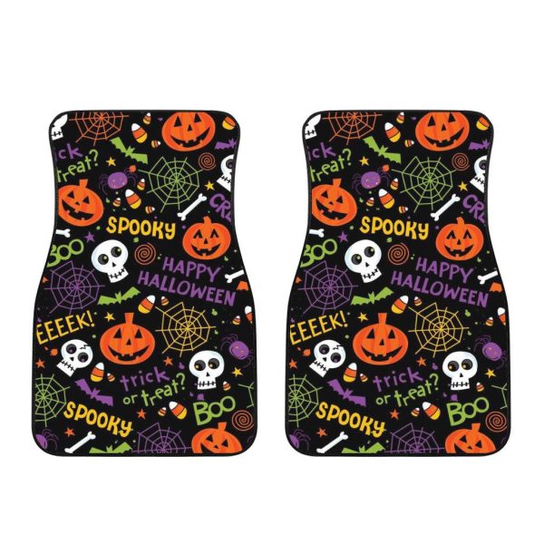 Halloween Car Accessories Custom Car Floor Mats Vintage Halloween