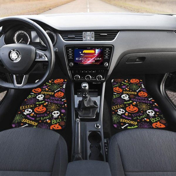 halloween car accessories custom car floor mats vintage halloween mwbvb