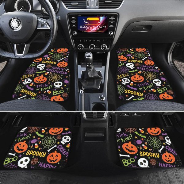 halloween car accessories custom car floor mats vintage halloween qzhwv