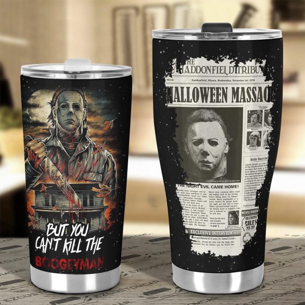 halloween car accessories custom car tumblers cup boogeyman halloween ac2rt