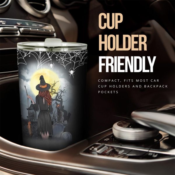 halloween car accessories custom car tumblers cup halloween cat oqdef