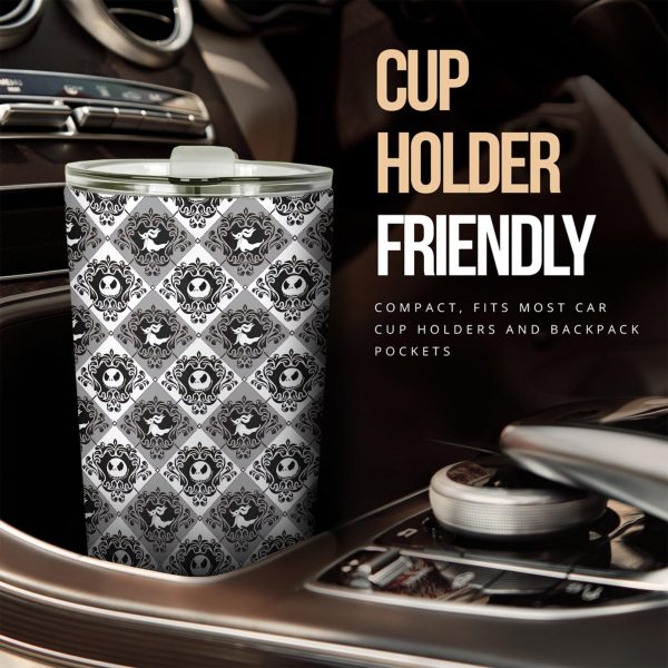 halloween car accessories custom car tumblers cup halloween jack pattern 97md1
