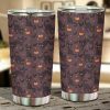 Halloween Car Accessories Custom Car Tumblers Cup Halloween Pattern Cat