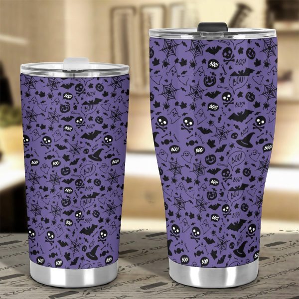halloween car accessories custom car tumblers cup halloween purple 1ef1j