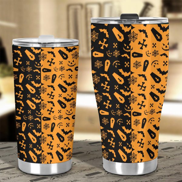 halloween car accessories custom car tumblers cup halloween symbols byyh9