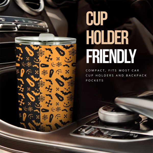 halloween car accessories custom car tumblers cup halloween symbols xrxca