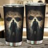 Halloween Car Accessories Custom Car Tumblers Cup Jason Voorhees
