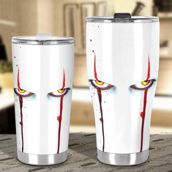 halloween car accessories custom car tumblers cup pennywise 2yevs
