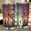 Halloween Car Accessories Custom Car Tumblers Cup Retro Horror Characters